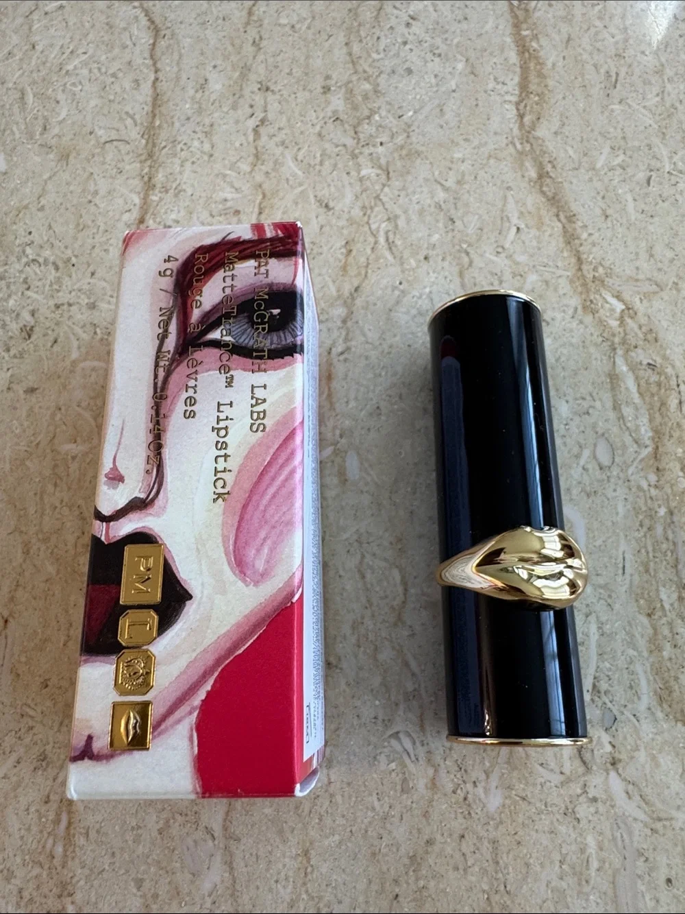 NEW Pat McGrath MatteTrance Lipstick - 109 Flesh 3. Full Size